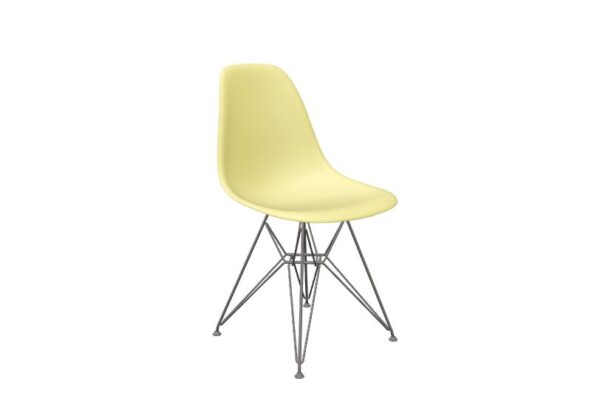 Eames Plastic Sidechair ( kurz EPC-Sidechair ) Schale sonnengelb