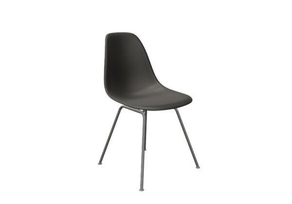 Eames Plastic Sidechair ( kurz EPC-Sidechair ), schwarz - Vitra