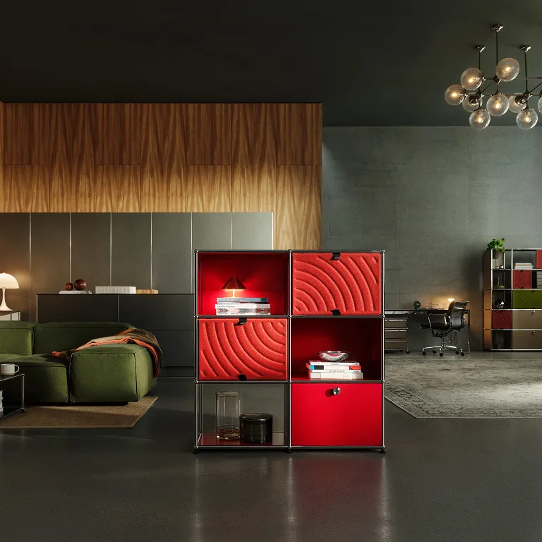 USM Haller Soft Panel eine weiche Note für den Klassiker